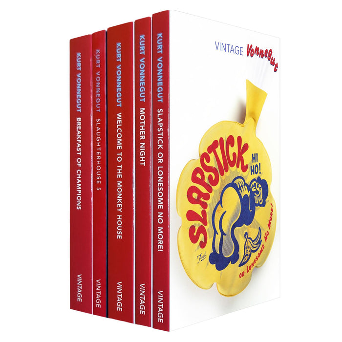 Kurt Vonnegut: The Ultimate Collection – Slaughterhouse 5, Breakfast of Champions, Welcome to the Monkey House, Mother Night & Slapstick or Lonesome No More (5-Book Set)