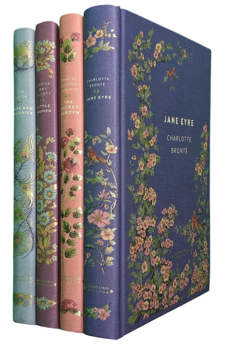 Luminaries Collection by Austen, Brontë, Alcott & Burnett