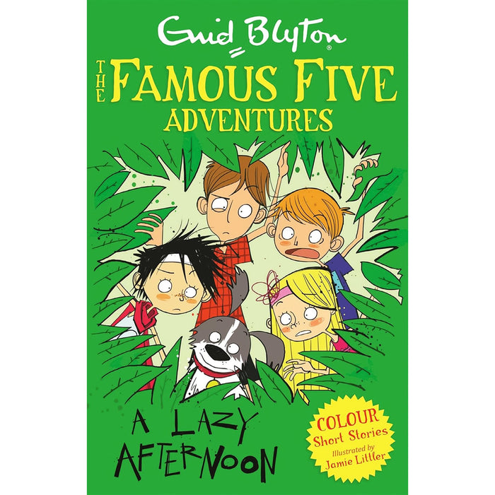 Famous Five Colour Short Stories – 5-Book Collection by Enid Blyton: Classic Adventures Including George’s Hair, Half-Term Adventure & More