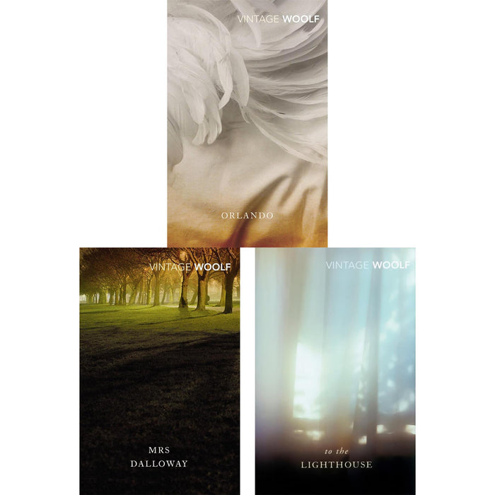 Virginia Woolf: Metamorphosis Collection – Orlando, Mrs Dalloway & To the Lighthouse – Shifting Identities, Familial Bonds & Poetic Vision (3-Book Vintage Classics Set)