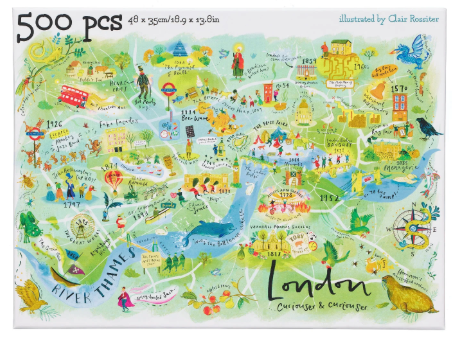 Ashridge: 500 Piece Blue Board Puzzle - Adult - London