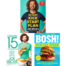 Healthy Living Collection: Includes 30 Day Kick Start Plan, Lean in 15 – The Sustain Plan, and BOSH! Healthy Vegan