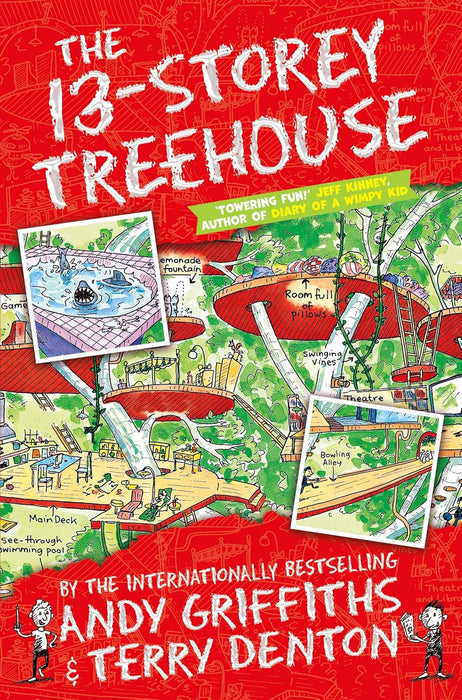 The Treehouse Series: The 13, 26, 39, 52 & 65-Storey Treehouse - First Five Wacky Adventures in One Hilarious Collection (5-Book Set)