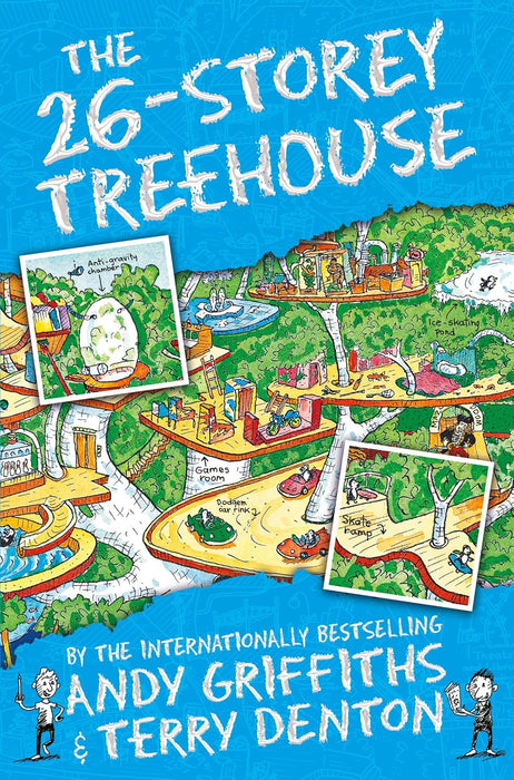 The Treehouse Series: The 13, 26, 39, 52 & 65-Storey Treehouse - First Five Wacky Adventures in One Hilarious Collection (5-Book Set)