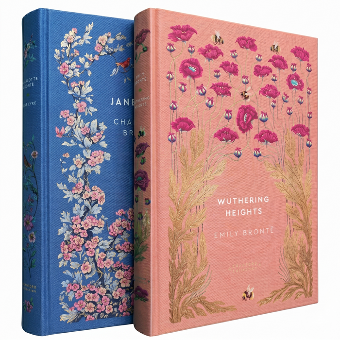Wuthering Heights by Emily Brontë & Jane Eyre by Charlotte Brontë (Hardcover) – A Timeless Cranford Collection of Gothic Romance and Unforgettable Heroines