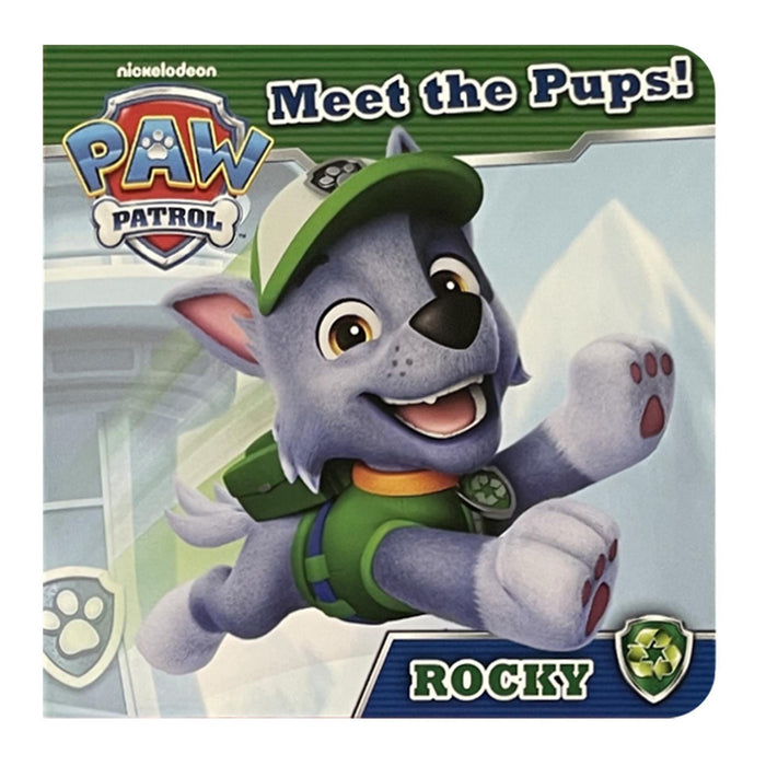 Paw Patrol Collection: Chase, Marshall, Skye, Rubble, Rocky & Zuma - Six Meet the Pups! Interactive Board Books for Little Heroes (6-Book Set)