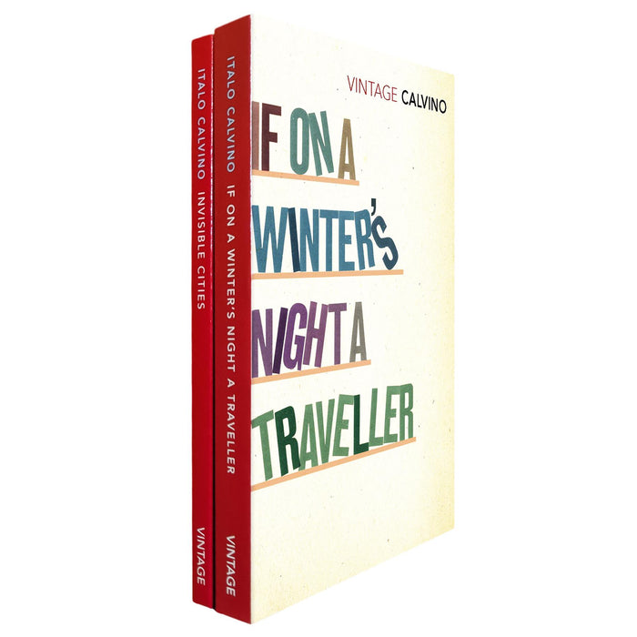 Italo Calvino Vintage Classics Collection: Invisible Cities & If on a Winter’s Night a Traveller – Surreal Voyages & Meta‑Fiction Adventures (2‑Book Set)