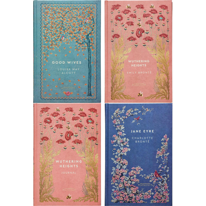 Cranford Edition Ultimate Classics Collection (Hardcover, 19 Books) with 4 Journals – Featuring Jane Austen, Alcott, Brontë Sisters, Burnett, Gaskell, Hardy, Hawthorne & Wharton