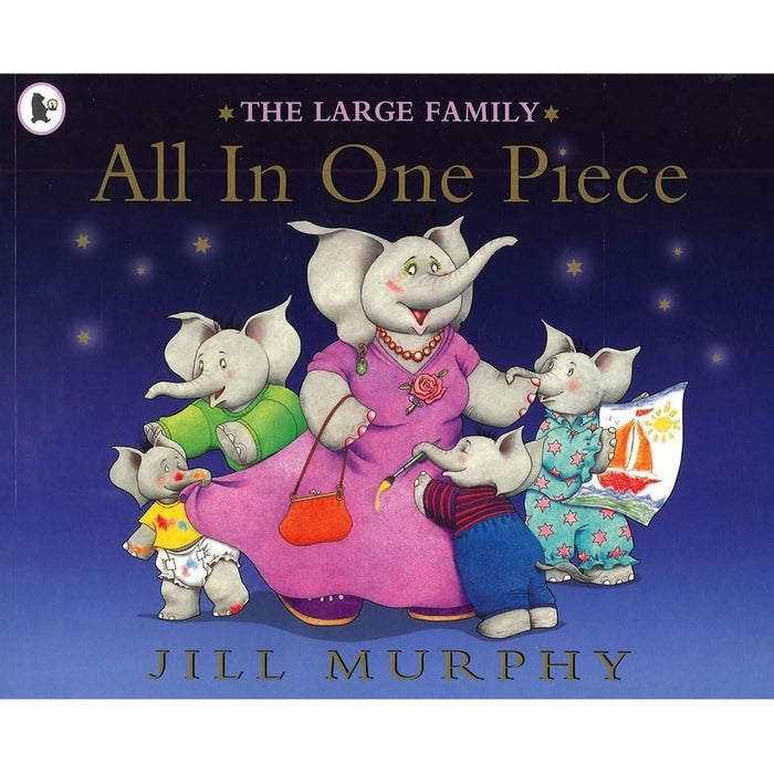 The Large Family Collection: 2-Book Set by Jill Murphy (All In One Piece, A Quiet Night In
