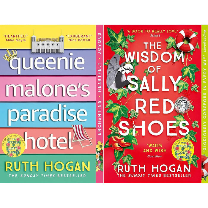 Ruth Hogan Unforgettable Women Collection: Queenie Malone's Paradise Hotel & The Wisdom of Sally Red Shoes