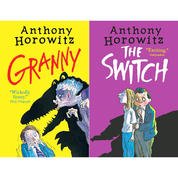 Anthony Horowitz Thrills Collection: Granny & The Switch – Two Gripping Mysteries Full of Suspense, Twists, and Unpredictable Adventures for Young Readers