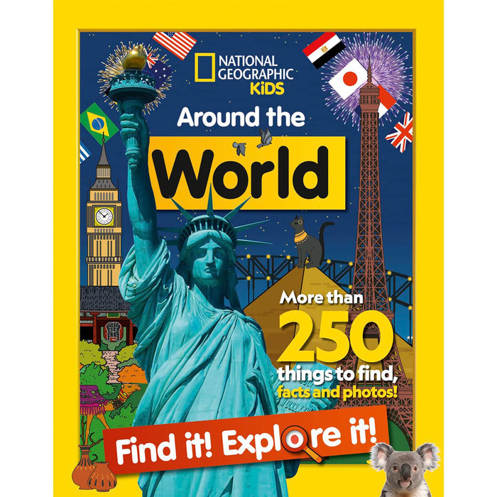 National Geographic Kids: Find It! Explore It! Collection – Interactive Adventures Across Oceans, Insects, Animals, Around the World, and Dinosaurs