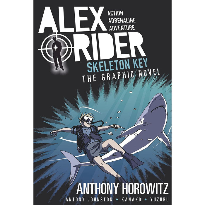 Alex Rider Graphic Novel Collection: Complete 6-Book Spy Thriller Set – Stormbreaker, Point Blanc, Skeleton Key & More (Hardcover) – Action-Packed Espionage for Young Readers