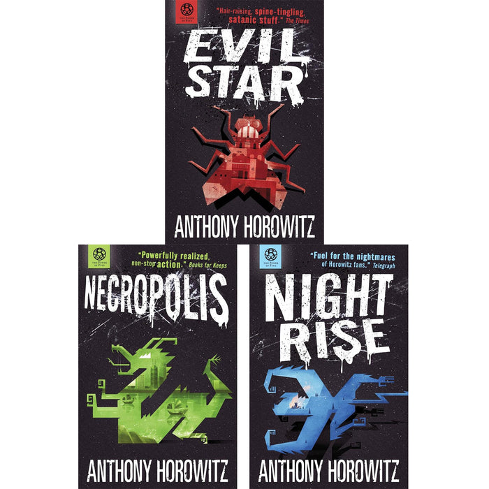 The Power of Five by Anthony Horowitz: 3-Book Collection for Young Readers – Evil Star, Necropolis & Nightrise – A Supernatural Quest of Mystery, Danger, and Hidden Powers