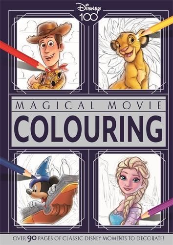 Disney 100 Magical Movie Colouring