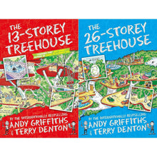 The Treehouse Collection: 2-Book Set by Andy Griffiths & Terry Denton (The 13-Storey Treehouse, The 26-Storey Treehouse