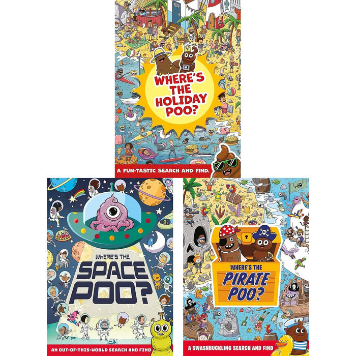 Where's the Poo Collection: 3-Book Set by Alex Hunter