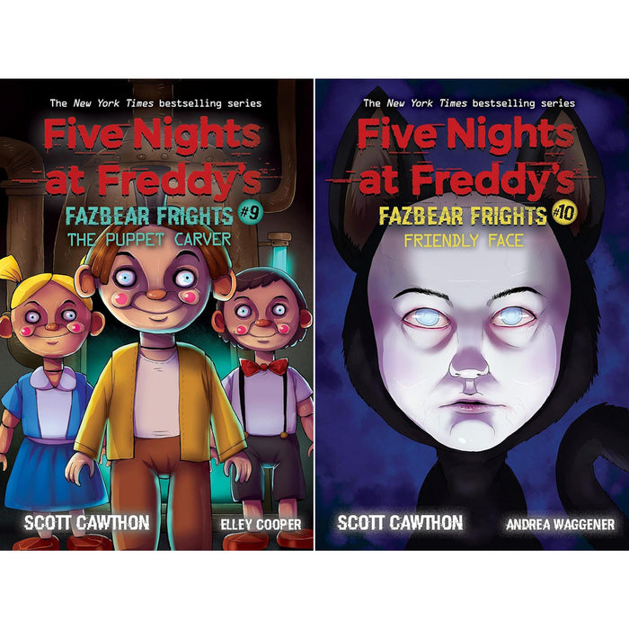 Five Nights at Freddy’s Complete Fazbear Frights 11-Book Collection with Exclusive Funko Plush: Liberty Chica – Discover Thrills and Chills in Freddy’s World