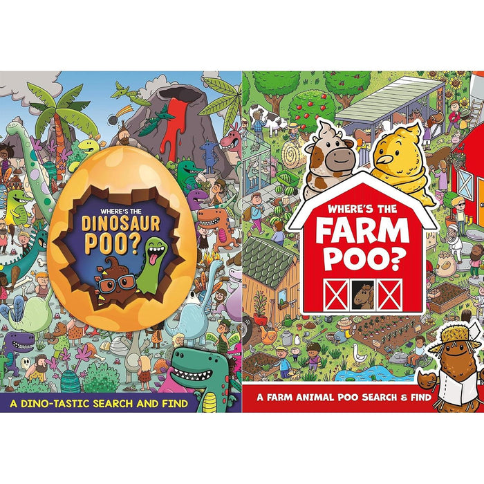Where's the Poo Collection: 2-Book Set by Alex Hunter