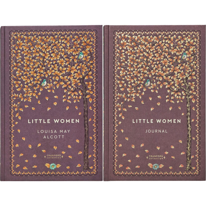Little Women by Louisa May Alcott (Hardcover) & Journal – A Cranford Collection Set Celebrating Timeless Storytelling, Creativity, and the Enduring Spirit of the March Sisters