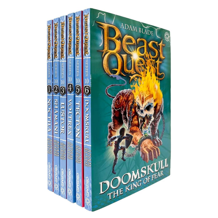 Beast Quest Series 10 - 6 Books Collection Set