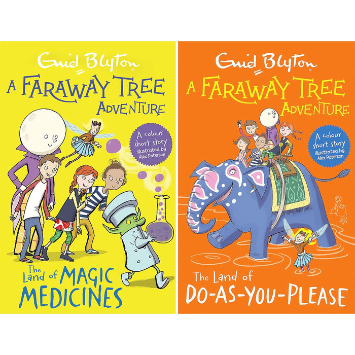 The Faraway Tree Magical Lands Collection – 8-Book Set by Enid Blyton: Enchanted Adventures for Young Readers (Paperback)
