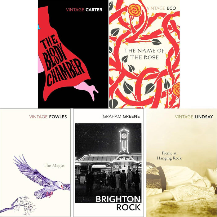 Chilling Reads Collection: 5 Vintage Classics by Eco, Carter, Fowles, Greene & Lindsay