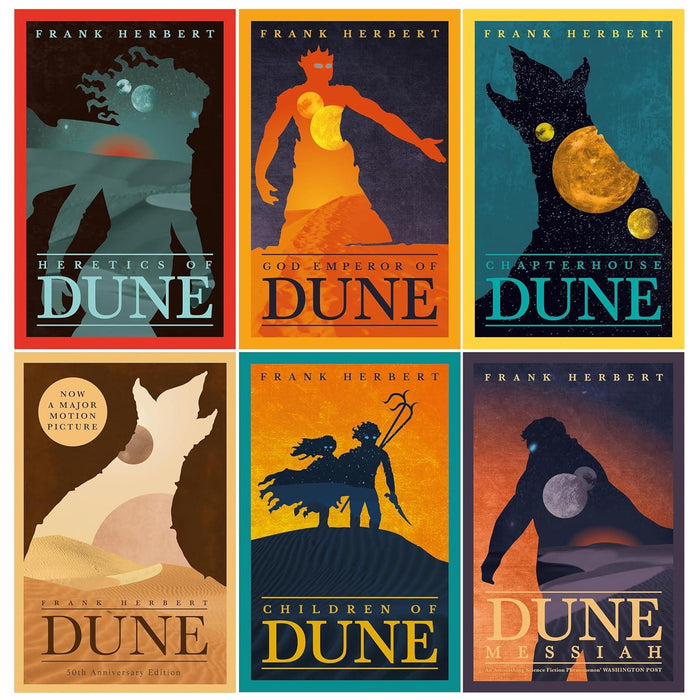 Dune Series 6 Books Collection Set