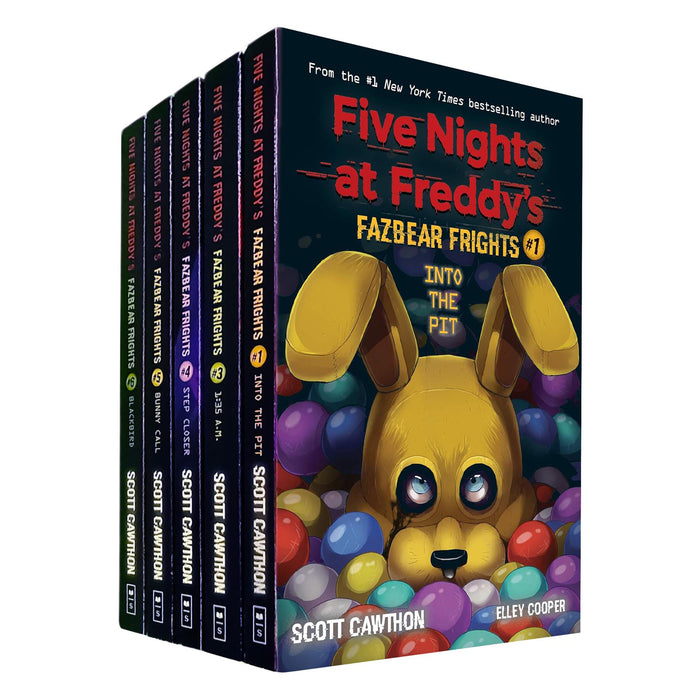 Five Nights at Freddy’s: Fazbear Frights Collection Vol. 1-5 – A Terrifying Journey with “Into the Pit,” “Fetch,” “1:35AM,” “Step Closer,” and “Bunny Call” in Horror and Suspense