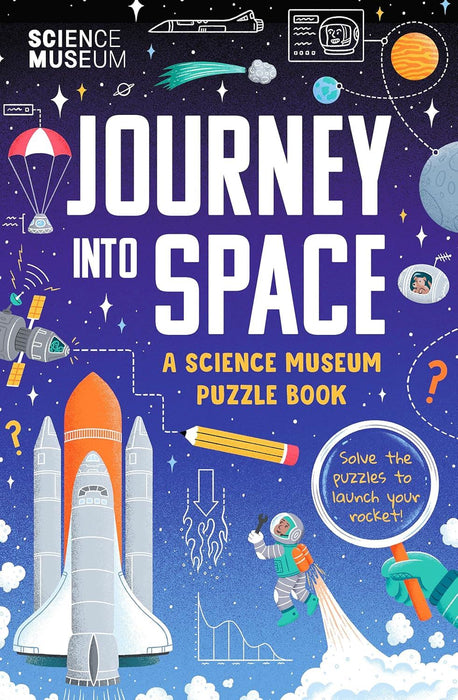 The Science Museum Puzzle Book - Journey into Space: The perfect family puzzle book for Christmas