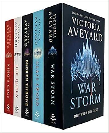 Red Queen Series 5 Books Collection Set By Victoria Aveyard