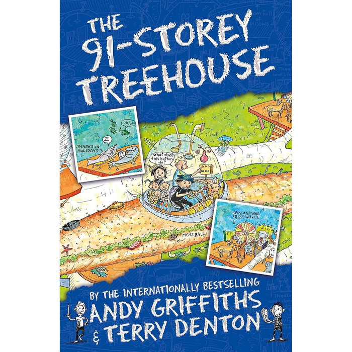 The Treehouse Collection: 2-Book Set by Andy Griffiths & Terry Denton (The 91-Storey Treehouse, The 104-Storey Treehouse)