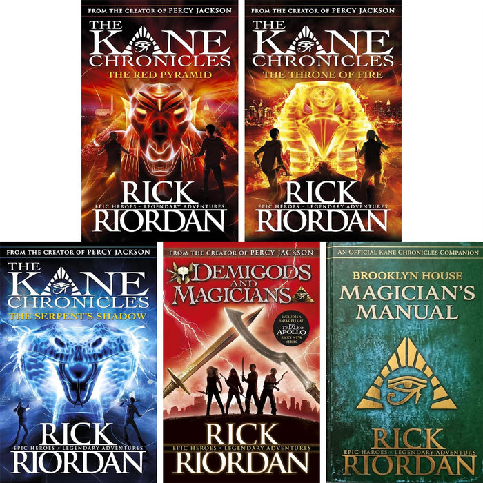 The Kane Chronicles Complete Collection by Rick Riordan