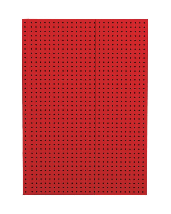 Paperblanks: Red on Black - A5 Unlined