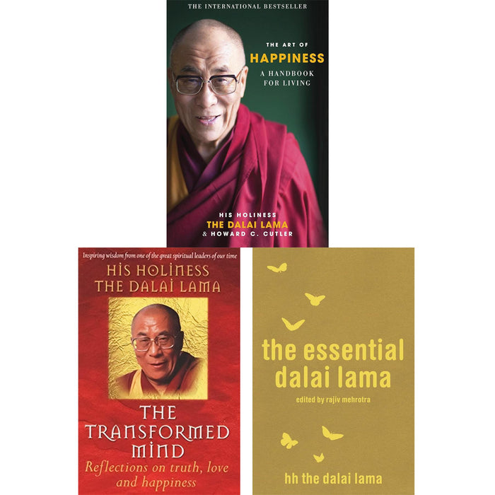 Dalai Lama Three-Book Collection: The Art of Happiness, The Transformed Mind, and The Essential Dalai Lama – Profound Teachings on Compassion, Happiness, and Spiritual Growth