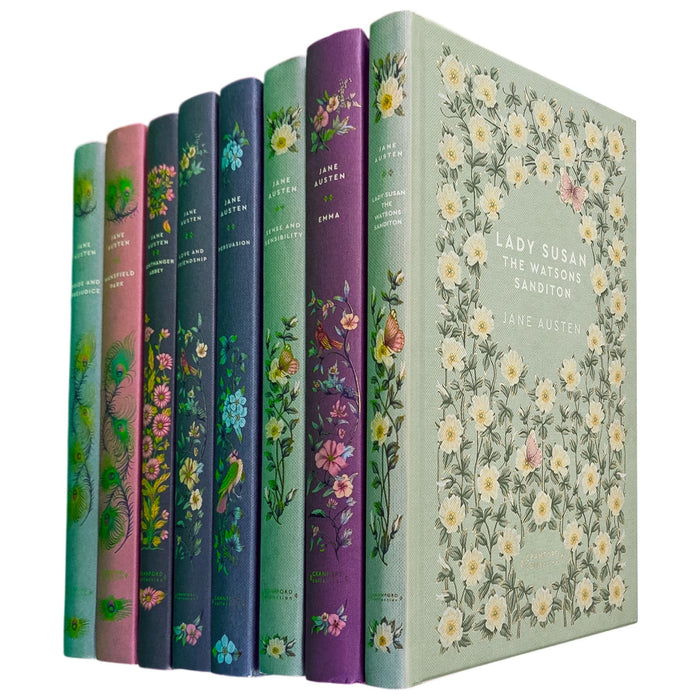 The Complete Jane Austen Collection (Hardcover, 8 Books) – A Cranford Edition Set Celebrating Timeless Tales of Love, Society, and Wit in Regency England, Perfect for Readers and Collectors