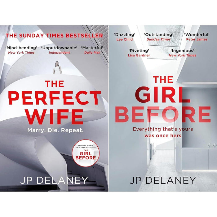 JP Delaney Domestic Suspense Collection: The Girl Before & The Perfect Wife