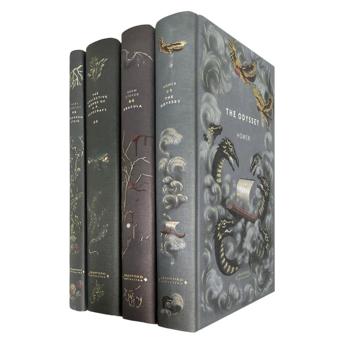 Myths & Monsters Collection: The Odyssey, Dracula, Frankenstein & Lovecraft's Collective Works