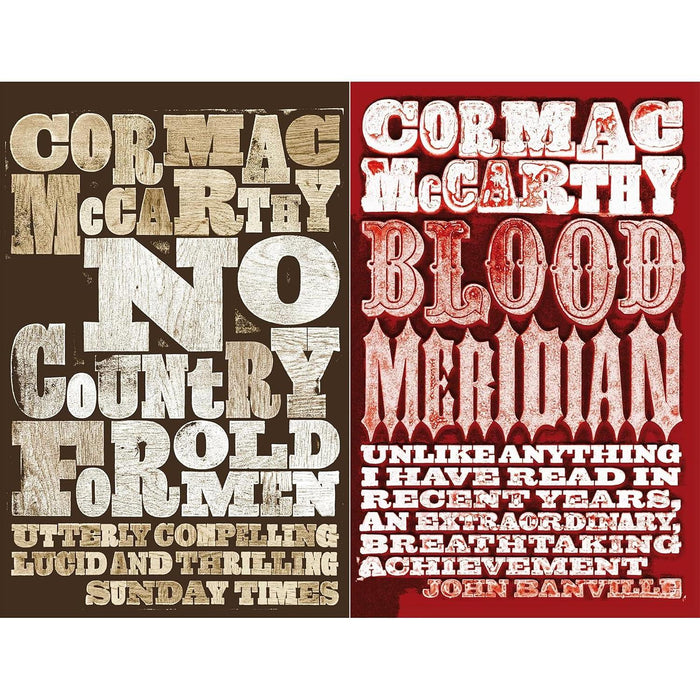 Cormac McCarthy Texas Borderlands Collection: Blood Meridian & No Country for Old Men