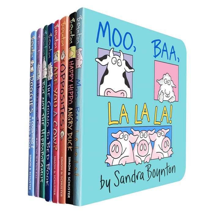 Sandra Boynton's Board Book Collection: Eight Engaging Stories for Early Learning