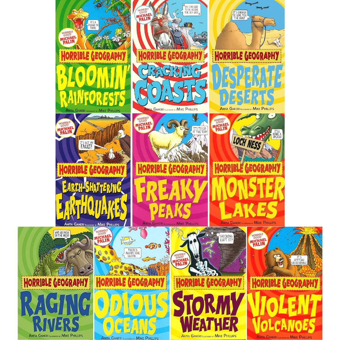 Horrible Geography Collection by Anita Ganeri