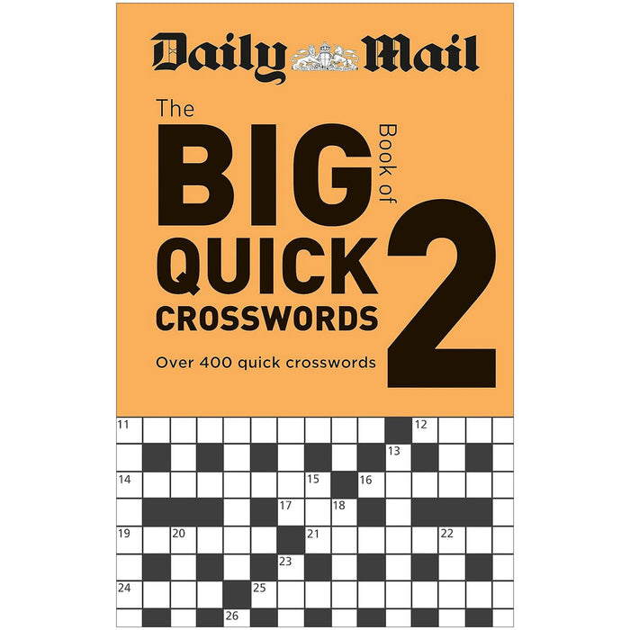 Daily Mail Quick Crossword Compendium: Over 800 Puzzles in Volumes 1 & 2 for Dedicated Puzzle Solvers