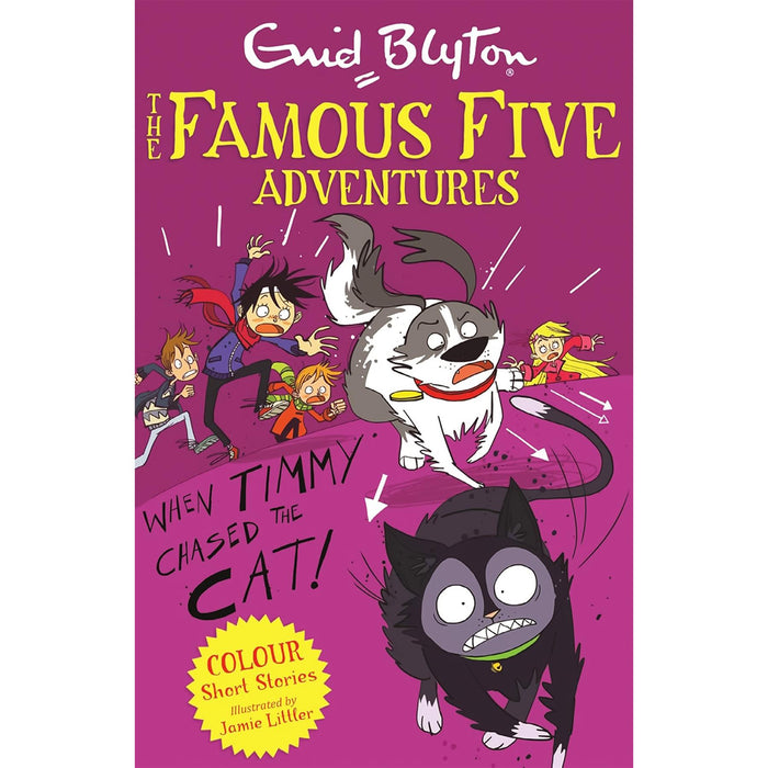 Famous Five Colour Short Stories – 5-Book Collection by Enid Blyton: Classic Adventures Including Puzzling Time, Timmy’s Treasure & More