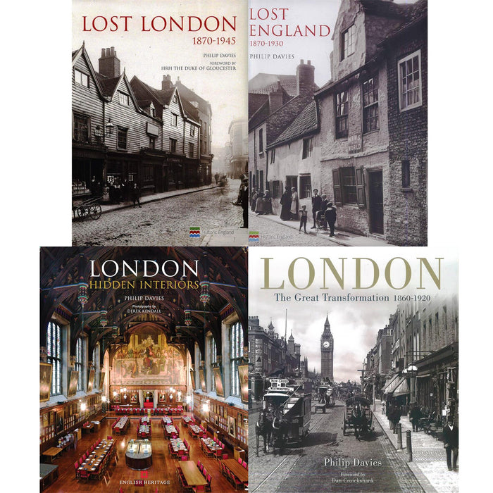 Philip Davies' England and London Collection: A Visual Exploration of Architectural Evolution  and Hidden Treasures From 1870 to 1945