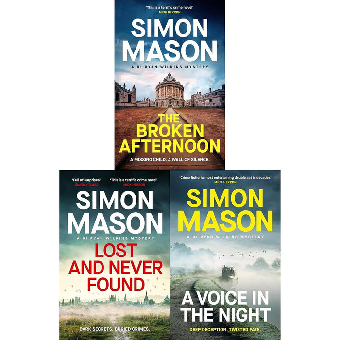 Ryan Wilkins Case Files Collection: The Broken Afternoon, Lost and Never Found & A Voice in the Night