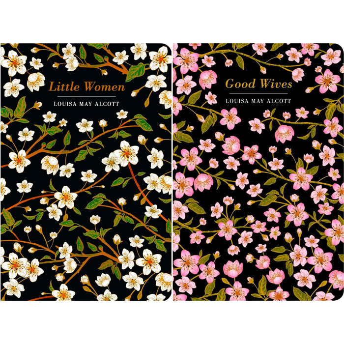 The Little Women Collection: Little Women & Good Wives by Louisa May Alcott (Hardcover, 2 Books) – Timeless Classics in Exquisite Chiltern Editions