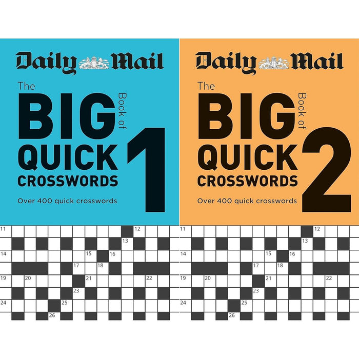 Daily Mail Big Book of Quick Crosswords Collection: Volumes 1 & 2