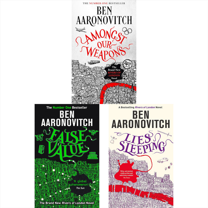 Ben Aaronovitch’s Urban Fantasy Collection: Mysteries and Magic in Lies Sleeping, False Value, and Amongst Our Weapon