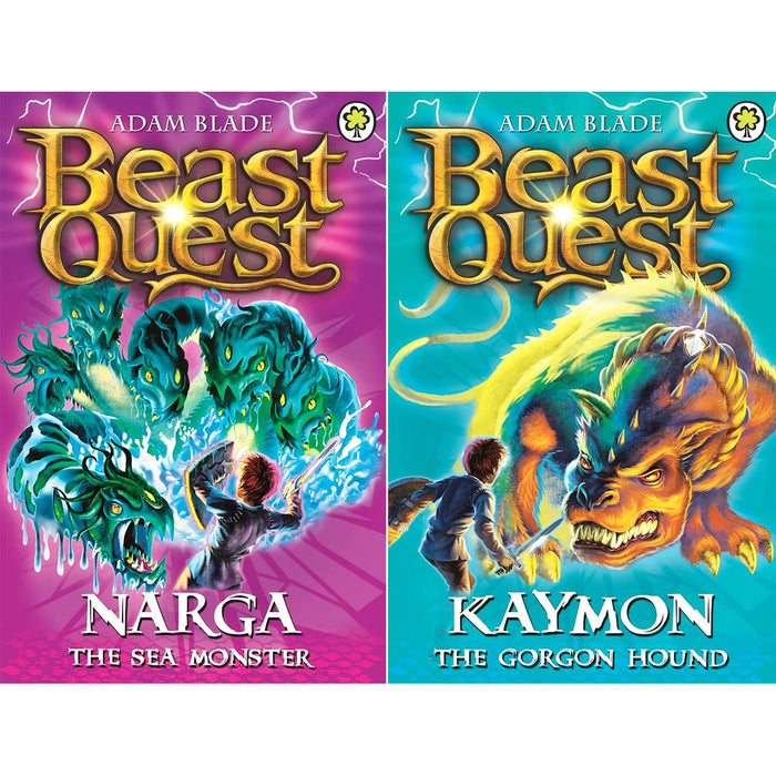 Beast Quest Series 3 & 4 Collection (12 Books) – The Dark Realm and The Amulet of Avantia: Thrilling Adventures of Magic, Heroism, and Battles for Young Fantasy Readers