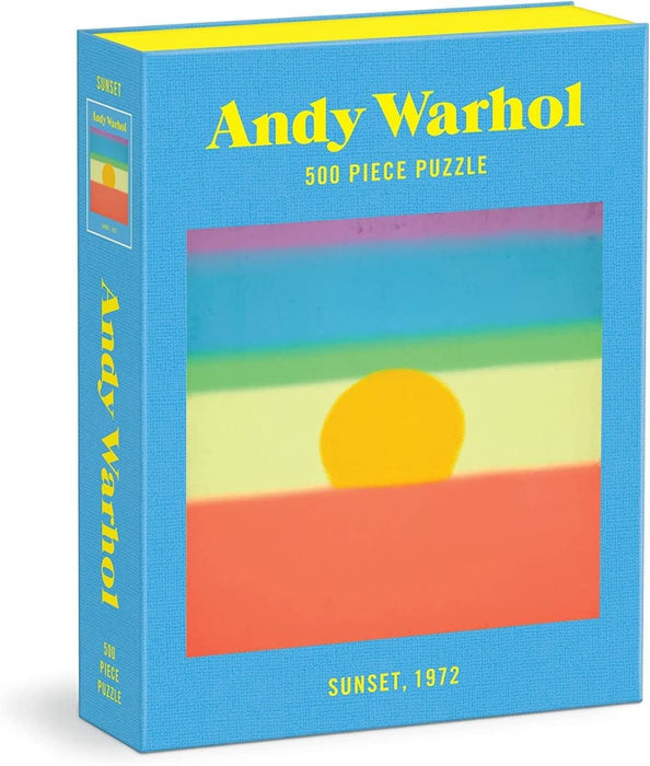 Galison Andy Warhol Sunset Jigsaw Puzzle 500 Pieces, Multicoloured